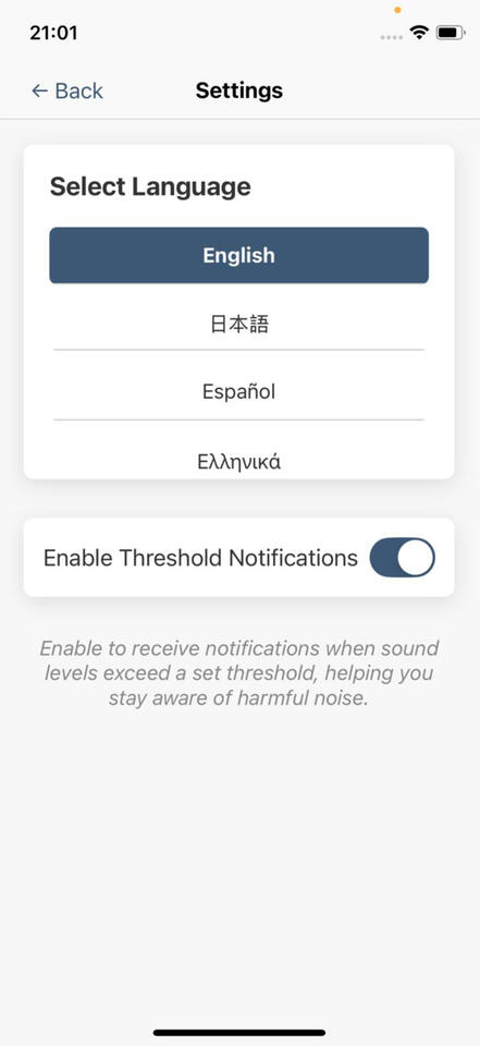 settings settings