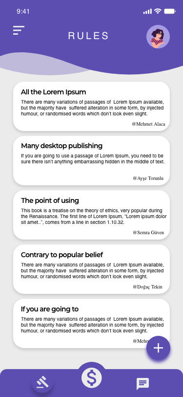 RuleScreen RuleScreen